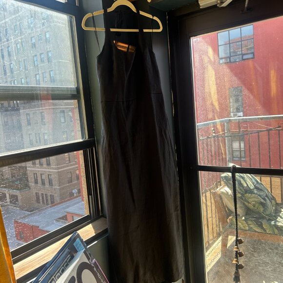 Ref Yana Linen Dress - Halter w/ Structured Bodice - Picture 9 of 11